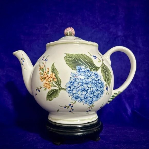 Princess House Vintage Garden Teapot - Picture 1 of 12